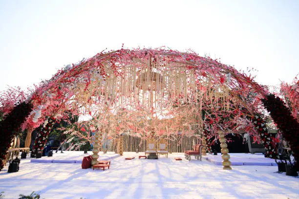 Luxury Wedding Decoration Dehradun — Grand Mandap Designer Wedding Setup Uttarakhand